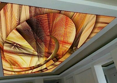 Gergi Tavan, Gergi Tavan Modelleri Baskılı Gergi Tavan 175