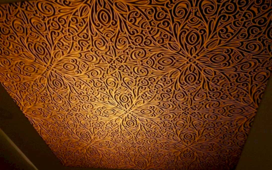 Gergi Tavan, Gergi Tavan Modelleri Baskılı Gergi Tavan 179