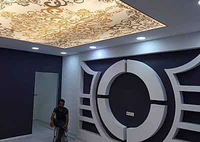 Gergi Tavan, Gergi Tavan Modelleri Baskılı Gergi Tavan 260