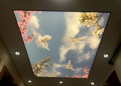 Gergi Tavan, Gergi Tavan Modelleri Baskılı Gergi Tavan 307