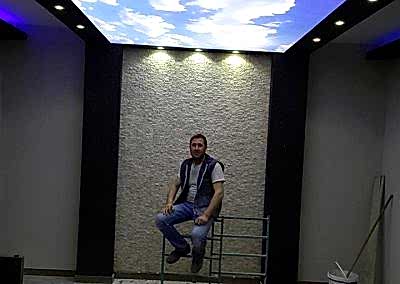 Gergi Tavan, Gergi Tavan Modelleri Baskılı Gergi Tavan 373