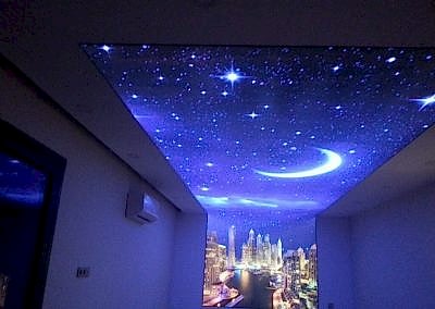 Gergi Tavan, Gergi Tavan Modelleri Baskılı Gergi Tavan 424