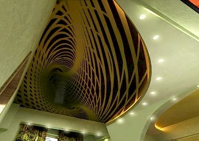 Gergi Tavan, Gergi Tavan Modelleri Baskılı Gergi Tavan 427