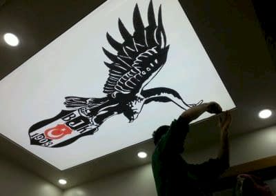 Gergi Tavan, Gergi Tavan Modelleri Baskılı Gergi Tavan 460