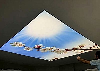 Gergi Tavan, Gergi Tavan Modelleri Baskılı Gergi Tavan 14