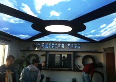 Gergi Tavan, Gergi Tavan Modelleri Baskılı Gergi Tavan 96