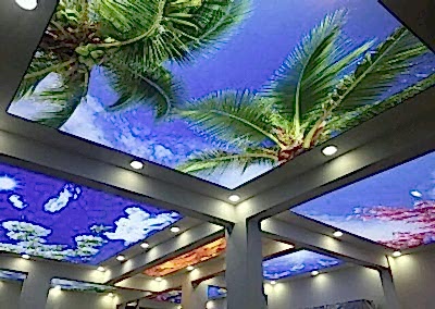 Gergi Tavan, Gergi Tavan Modelleri Baskılı Gergi Tavan 122