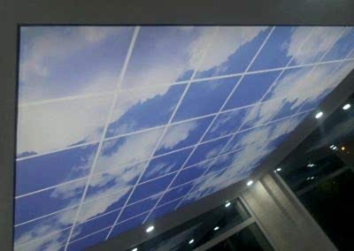 Gergi Tavan, Gergi Tavan Modelleri Baskılı Gergi Tavan 203