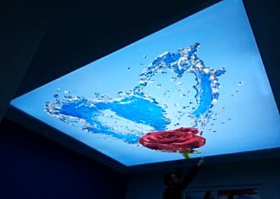 Gergi Tavan, Gergi Tavan Modelleri Baskılı Gergi Tavan 374