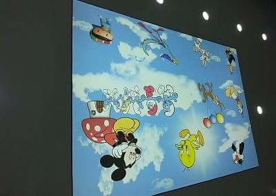 Gergi Tavan, Gergi Tavan Modelleri Baskılı Gergi Tavan 400