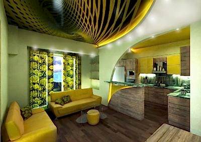 Gergi Tavan, Gergi Tavan Modelleri Baskılı Gergi Tavan 24