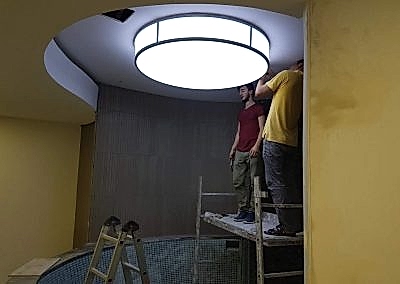 Gergi Tavan, Gergi Tavan Modelleri Transparan Gergi Tavan 110