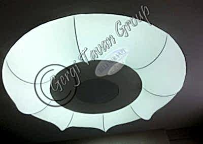 Gergi Tavan, Gergi Tavan Modelleri Transparan Gergi Tavan 200